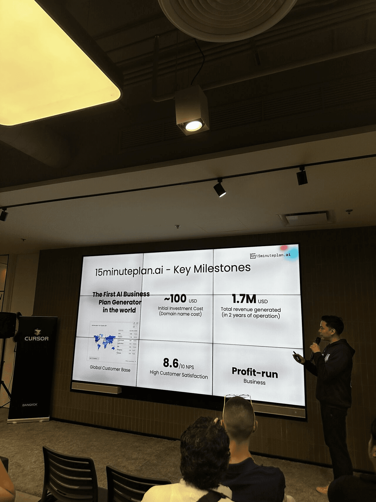 ชิปขึ้นสอนการเขียนโปรแกรมด้วย AI กับ SCB 10X ในงาน Cursor